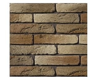 Камень декоративный КАМТЕК Киприч старый (белый,серый,бежевый,красный) (0,75м2/40шт) фото 3