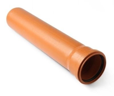 Труба для наруж.канализации ПРОАКВА 110 х 0,5 м. фото 1