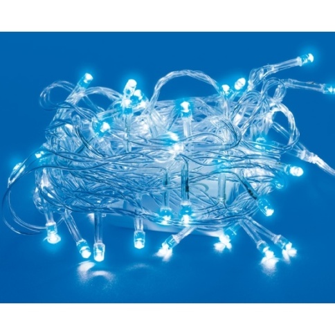 Гирлянда LED ULD-S1000-100/DTA BLUE IP20 10м 100диод. синий свет провод прозр.Uniel UL-00007197 фото 1