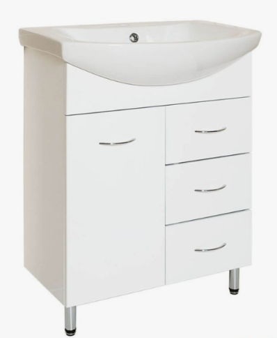 Тумба Парма-60 4Н+ умывальник Уют 60 фото 1