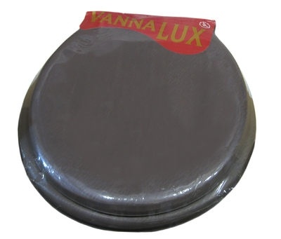 Сиденье для унитаза мягкое коричневое фото 1