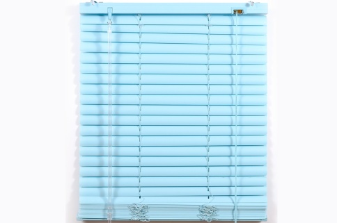 Ролет штора цв. голубой MJ-018 80*160 фото 1