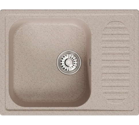 Мойка ML-GM18 с крылом, песочная (302), 490*640*190мм фото 2