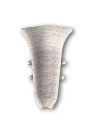 Угол внутренний "Идеал Классик" 55 Ясень белый 252 фото 1