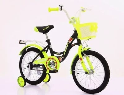 Велосипед 26" ROLIZ 18", 1ск, сталь, корзина, желтый 26-309 М фото 1