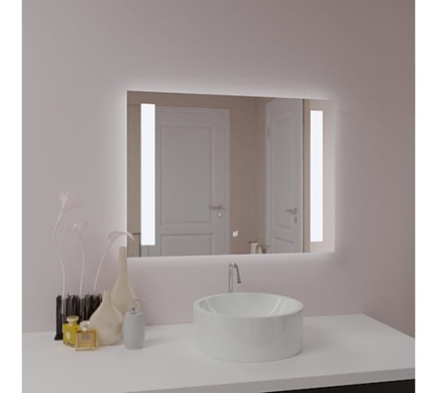 Зеркало SANTREK HOME с LED подсветкой "АРЕНА" 600х800 фото 1