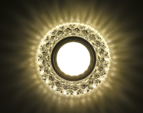 ***Точечный светильник К1651L-1 прозрачный фото 1