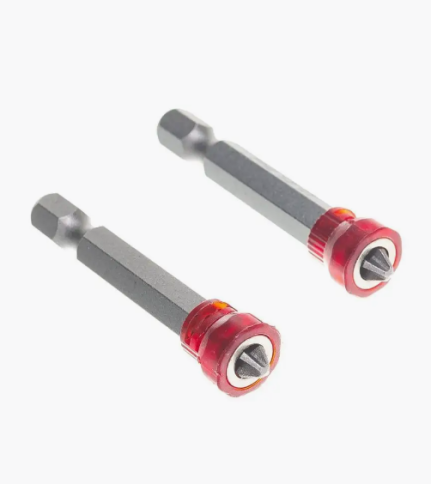 Биты 1/4" PH2-50 мм с магнитной насадкой 2шт. "Quadro Torsion" фото 1