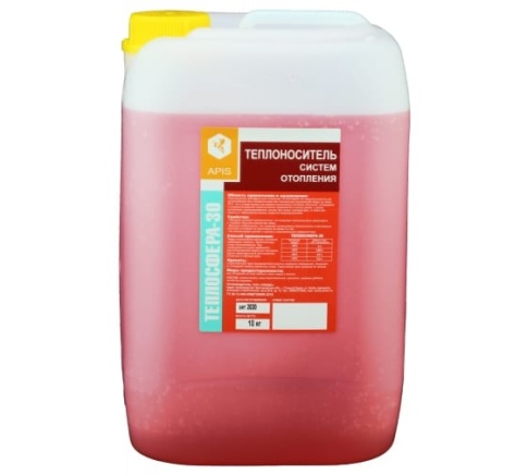 Теплоносители систем отопления "Теплосфера-30" 10кг канистра фото 1