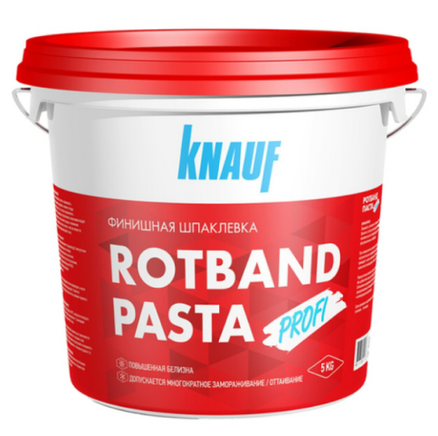 KNAUF "Ротбанд паста Профи" Шпаклевка готовая финишная 5 кг фото 1