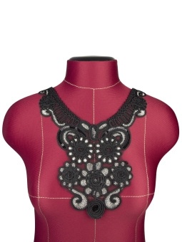 Мысик черный/серебро М133 фото 1