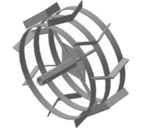 Грунтозацепы FORZA S-24 585/120мм МБ Форза, Кроссер, Вейма, Хопер, 6-гр сквозная втулка, сплошной фото 1