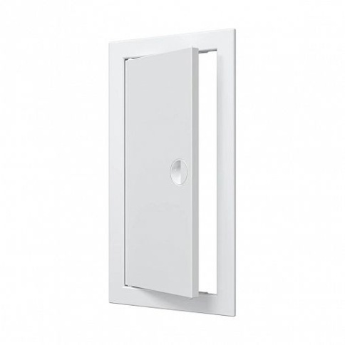 Люк-дверца ревизионная 168х318 с фланцем 146х296 с ручкой АБС Л1530Р фото 1