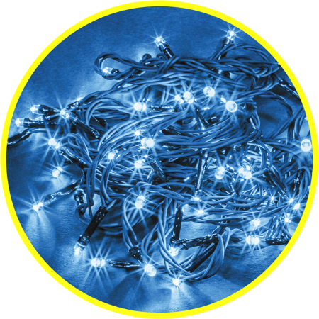 Навигатор 61813 Гирлянда нить NGF-S01-120В-5-7.5m-230-C8-G-IP20 фото 1