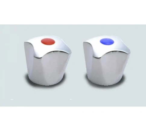 Маховик для смесителей металл, 24 шлица PSM-03B-24 (набор 2шт) ПСМ фото 1