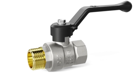 LD Кран шаровый д/воды Ду20 г/ш ручка 47-20ВНР фото 1