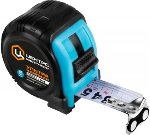 ЦИ Рулетка "Ультра" с фиксатором 5м магнитная фото 1