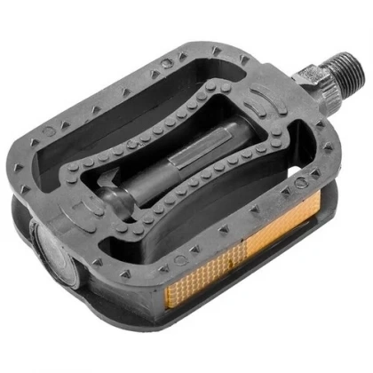 Педали JD-187 пластик, черн, светоотраж. 360123  фото 1