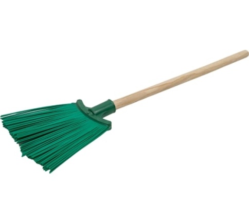 Метла полипропиленовая с черенком плоская /Веник 61-1-018 фото 1