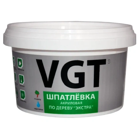 VGT Шпатлевка "ЭКСТРА" по дереву Дуб 0,3кг фото 1