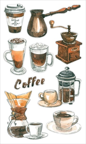 ST-0337 Кофейный набор 30*50см фото 1