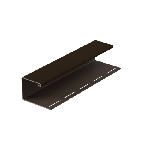 DOCKE Фасадный J-профиль 3005мм шоколад фото 1