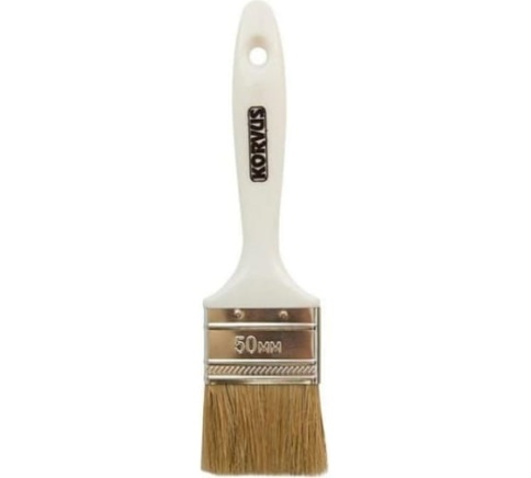 Лакра Кисть плоская Хобби 50 мм смеш.щетина 0103520 фото 1