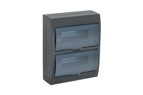 Бокс ЩРН-П-24 ИЭК черный фото 1