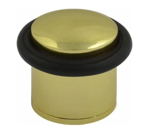 Ограничитель дверной 102 (золото) фото 1