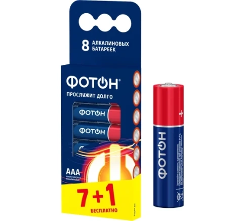 Батарейки ФОТОН LR03 ААА (бл.12шт) по шт фото 1