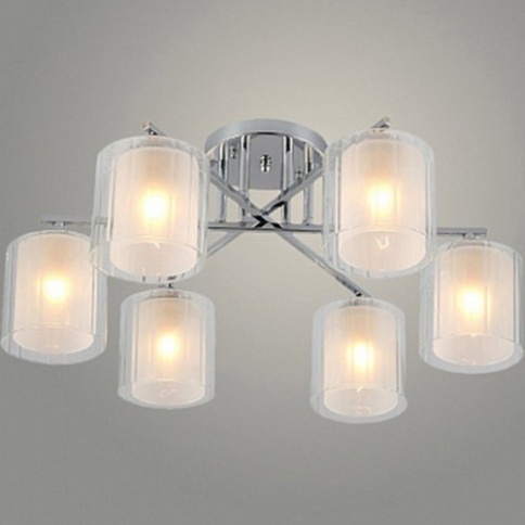 Люстра 07266/6 хром Е27 фото 1
