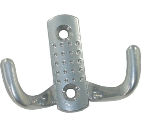 Крючок-вешалка №10 хром эффект фото 1