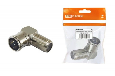 Переходник гн F-гн.TV угловой SQ1809-0015 фото 1