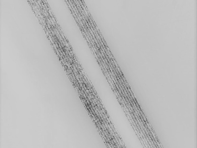 Лента нитеп. долевая серый/белый 15 мм фото 1