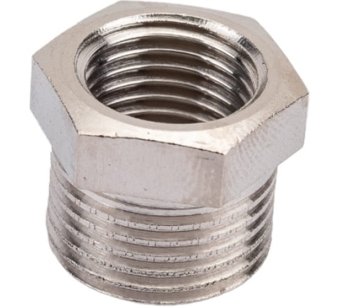 Футорка 1/2"-1/4" ш/г ник-лат фото 1