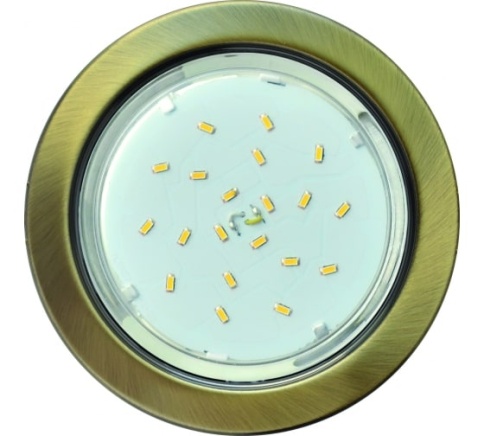 Точечный светильник Ecola GX53 H4 Черненая бронза 38х106 FN5310ECB фото 1