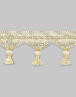 Бахрома молочный (HB53-12) 20м фото 1